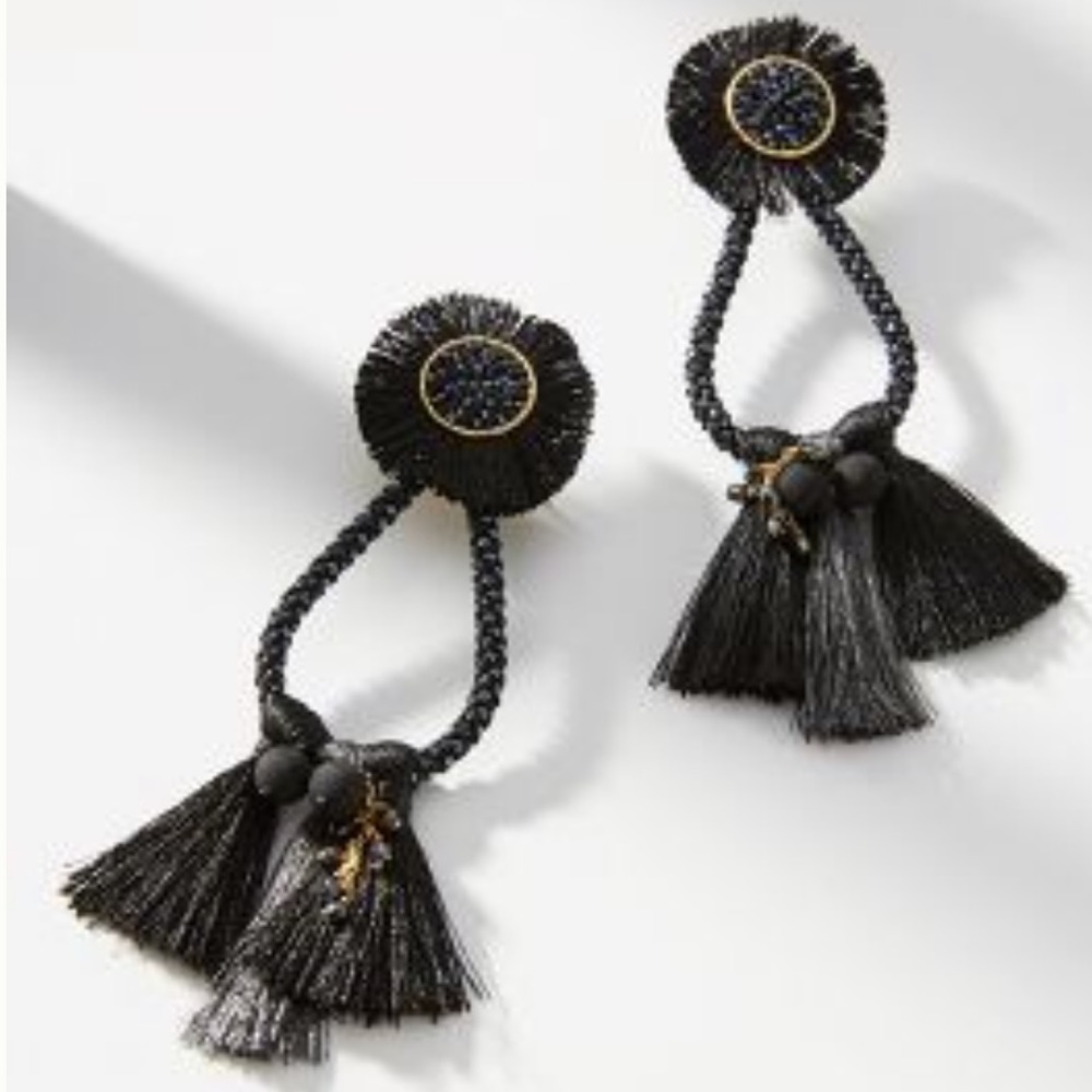 NWT-Anthropologie Pompa Drop Earrings